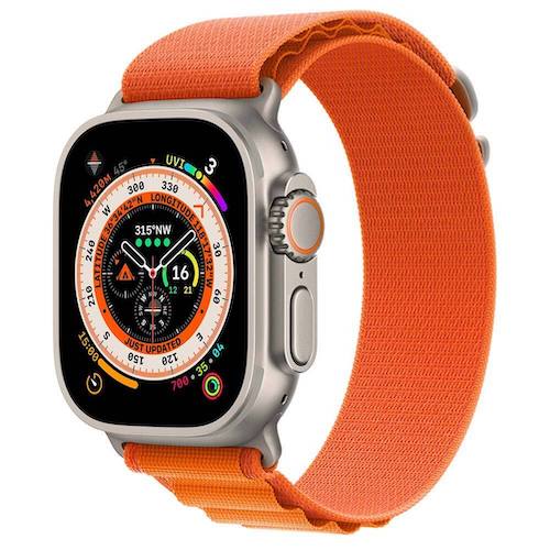 Apple 苹果 Watch Ultra 智能手表 49mm GPS + Cellular 钛金属表壳 – 75折优惠！