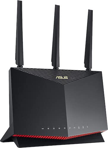 ASUS 华硕 RT-AX86U AX5700 家用千兆无线路由器 WiFi 6 双频5700M – 7折优惠！