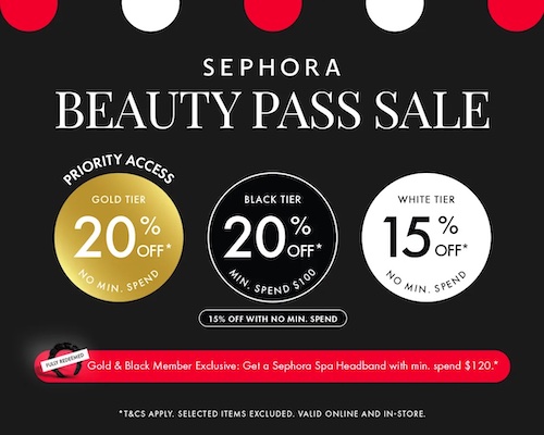 化妆品网站 Sephora 澳洲官网会员活动：基本全场所有商品 – 低至8折优惠！