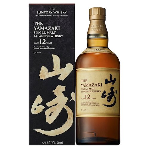 Yamazaki 山崎 12年 单一麦芽 日本威士忌 43度 700ml – 8折优惠！