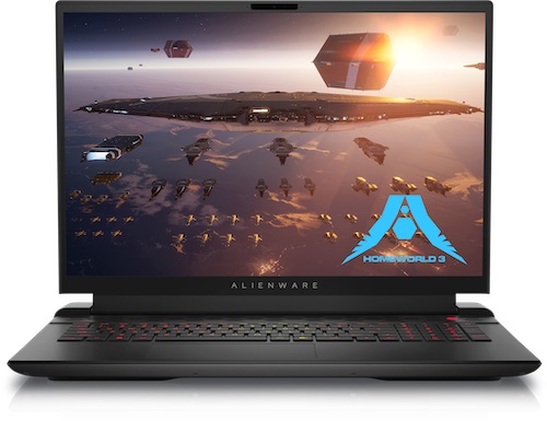 外星人 Alienware m18 高端电竞游戏本笔记本电脑（18英寸 165Hz、AMD Ryzen 7 7745HX、16GB、1TB、RTX 4060）- 限时特价！