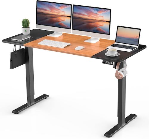 ERGOMAKER 电动可调节办公桌 站坐两用电脑桌 140x60cm - 8折优惠！