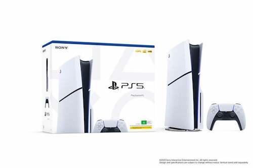Sony 索尼 PlayStation 5 Console (Slim) 游戏主机 轻薄版 – 9折优惠！