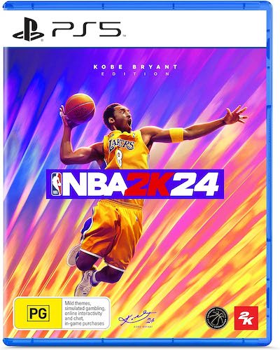 PlayStation 5：游戏卡带《NBA 2K24 科比版》- 4折优惠！