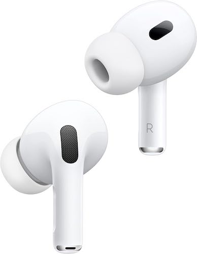 Apple 苹果 AirPods Pro 2 入耳式降噪蓝牙耳机 MagSafe Case (2023, USB C)​​​​​​​ - 8折优惠！