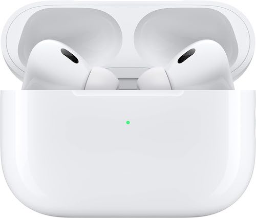 Apple 苹果 AirPods Pro 2 入耳式降噪蓝牙耳机 MagSafe Case (2023, USB C)​​​​​​​- 75折优惠！