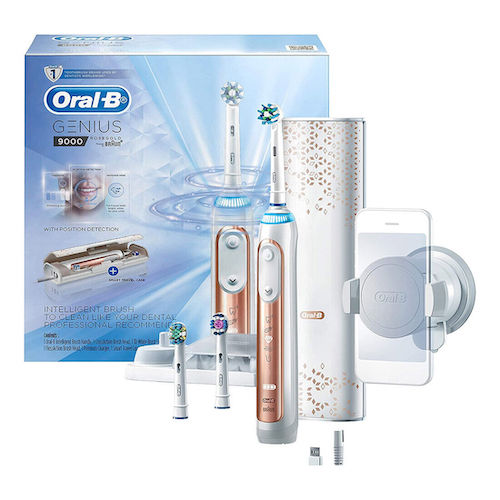 Oral-B 欧乐-B Genius 9000 智能电动牙刷套装 – 4折优惠！