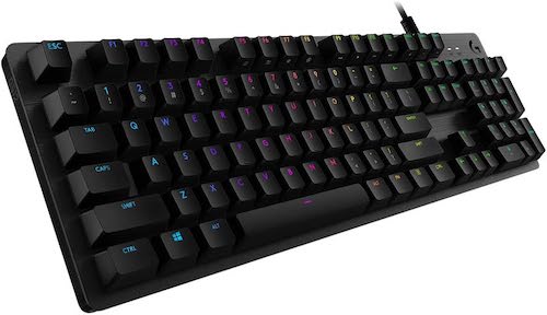 罗技 Logitech G G512 全尺寸机械游戏键盘 RGB背光 – 5折优惠！