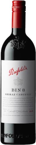 Penfolds 奔富 Bin 8 Shiraz Cabernet Wine 干型 红葡萄酒 750 ml - 7折优惠！