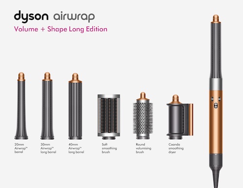 Dyson 戴森 Airwrap Volume + Shape Long Edition 美发造型器 发型神器 吹风机 – 7折优惠！