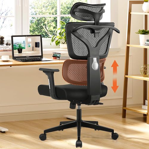 Razzor 人体工学办公椅 电脑椅 可调节靠背、头枕 3D扶手 – 8折优惠！