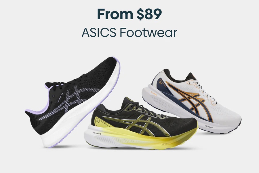 澳洲特卖网站 Catch：Asics 亚瑟士品牌部分精选跑鞋 – 低至4折优惠！