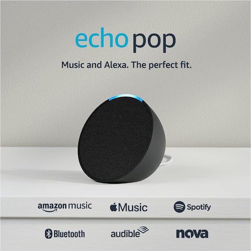 Amazon 亚马逊 Echo Pop 智能音箱 高音质音响 – 5折优惠！