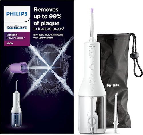 Philips 飞利浦 HX3826/31 电动冲牙器 无线水牙线 – 7折优惠！