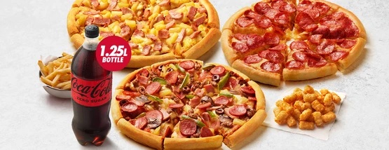 Pizza Hut 必胜客 特价：3 Large Pizzas + 3 Sides – 自提只要$35.95！