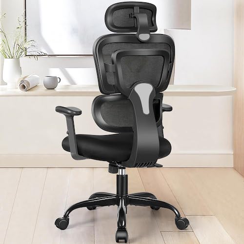 FelixKing 人体工学办公椅  3D可调头枕 腰部支撑 舒适高靠背 电脑椅 – 7折优惠！