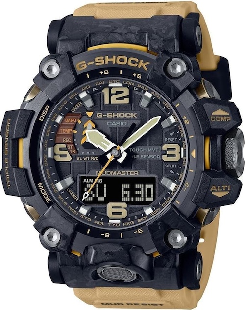 CASIO 卡西欧 G-Shock 陆地系列 54.4毫米石英腕表 GWG2000-1A5 – 6折优惠！