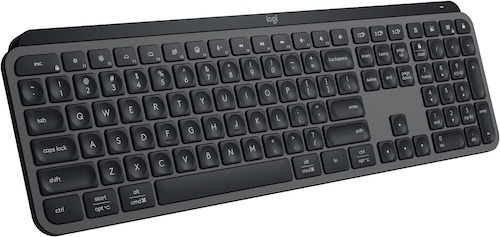 logitech 罗技 MX Keys S无线蓝牙键盘 超薄全尺寸 人体工学 智能背光 – 7折优惠！