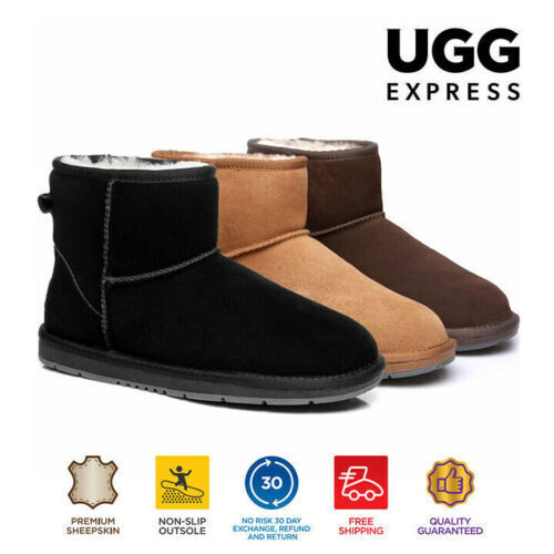 UGG Express UGG Mini 澳洲羊毛靴 防水雪地靴 – 4折优惠！