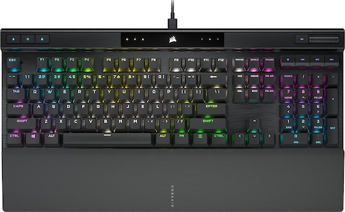 美商海盗船 CORSAIR K70 PRO RGB 机械键盘 游戏键盘 全尺寸 8000Hz 竞技模式 – 7折优惠！