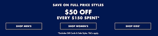时尚品牌 Tommy Hilfiger 澳洲官网满减活动：购物满$150 – 可减$50！