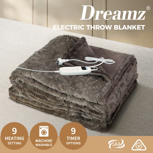 DreamZ 可水洗电热毯 160*130 – 低至2折优惠！