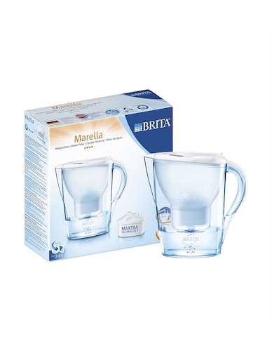 Brita Marella 2.4L 白色 滤水壶 – 6折优惠！