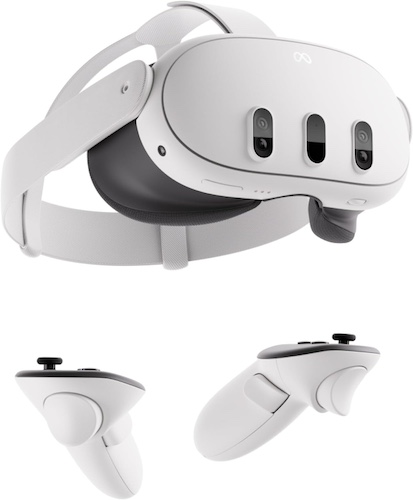 Meta Quest 3 VR一体机 VR眼镜 体感游戏机 128GB – 8折优惠！