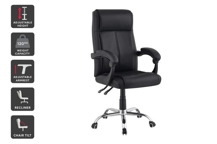 Ergolux Edward 行政办公椅 PU皮革电脑椅 – 6折优惠！