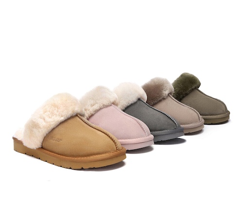 EVERAU UGG Slippers 澳洲羊皮防水棉拖 – 6折优惠！