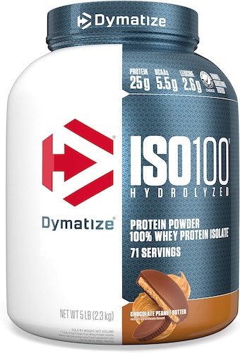 狄马泰斯 Dymatize ISO100 水解分离乳清蛋白粉 5磅装 – 75折优惠！