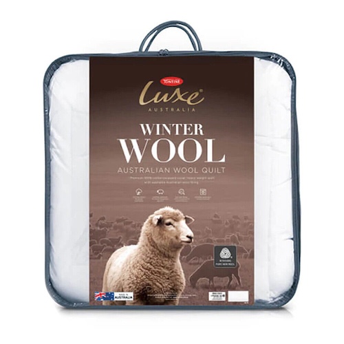 Tontine 彤婷 Luxe Australian Winter Wool Quilt 可机洗澳洲羊毛被 冬季羊毛被 King Size – 低至3折优惠！