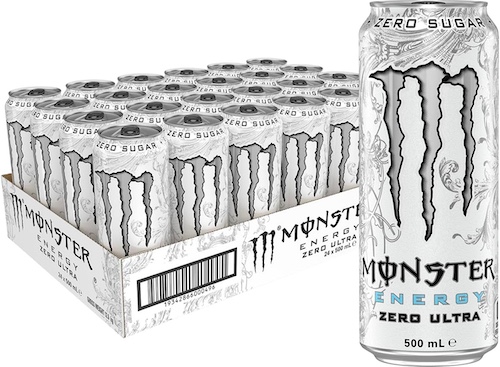 Monster Energy Drink Zero Ultra 24 x 500ml 功能饮料 – 6折优惠！