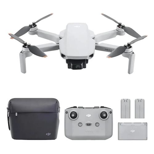 DJI 大疆 Mini 2 SE 入门迷你航拍机 Fly More Combo – 6折优惠！