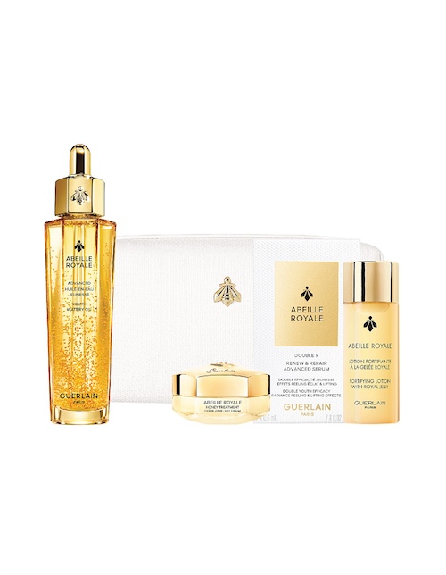 Guerlain 娇兰 Abeille Royale Youth Watery Oil 蜂皇复原蜜50mL 护肤4件套装  – 5折优惠！