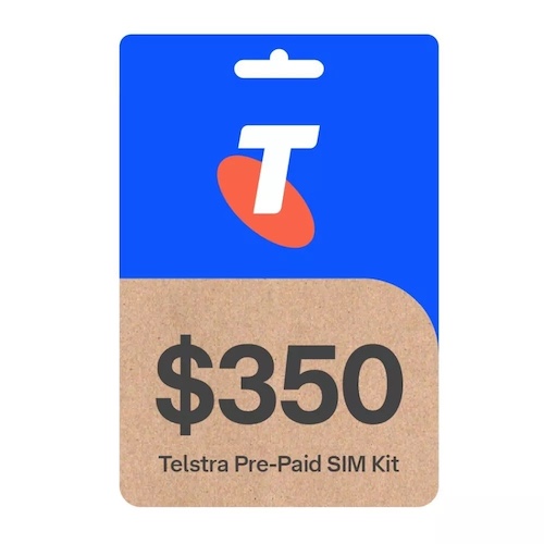 Telstra 12个月有效期 Prepaid 套餐：Unlimited 电话 + 230GB流量 – 8折优惠！