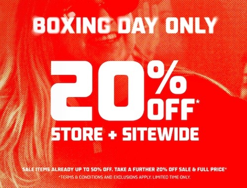 运动产品网站 Foot Locker 活动：全场所有商品 – 低至5折+额外8折优惠！