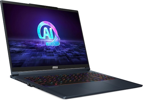 MSI 微星 Stealth 16 AI Studio 游戏笔记本电脑 16″ QHD 240Hz IPS-Level, Ultra 7, RTX 4060, 16GB, 1TB SSD – 6折优惠！