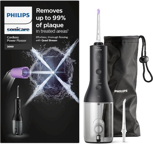 Philips 飞利浦 HX3826 电动冲牙器 无线水牙线 – 6折优惠！