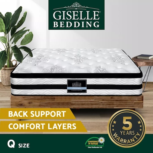 Giselle Bedding Algarve 系列 Euro Top 填充奢华床垫 34cm Queen Size – 3折优惠！