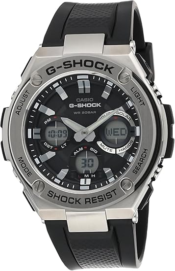 CASIO 卡西欧 G-SHOCK GSTS110-1A 52毫米 男款石英腕表 – 3折优惠！