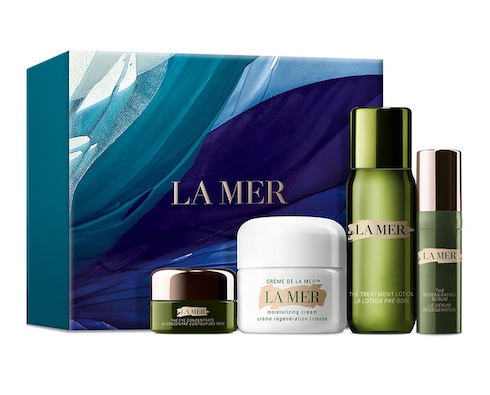 La Mer The Refreshing Radiance Set（修护润肤水 30ml、再生精华 5ml、眼部精华 5ml、海蓝之谜面霜 15ml）- 7折优惠！