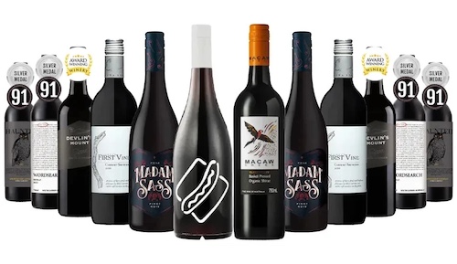 AU Premium Red Wines 澳洲优质红葡萄酒套装 12x 750ml – 3折优惠！