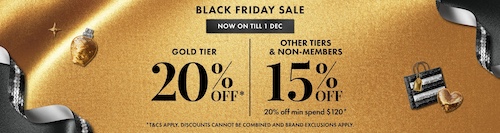 化妆品网站 Sephora 澳洲官网会员活动：基本全场所有商品 – 低至8折优惠！