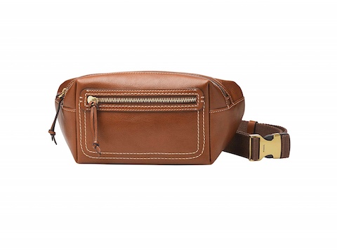 Fossil Fletcher Sling Bag 男士时尚皮革斜挎包 – 3折优惠！