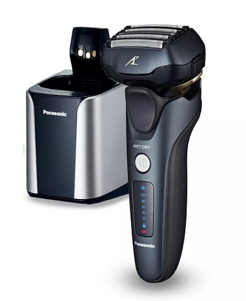 Panasonic 松下 ES-LV97-K841 干湿两用电动剃须刀 5刀片 带自动充电&清洁底座 – 5折优惠！