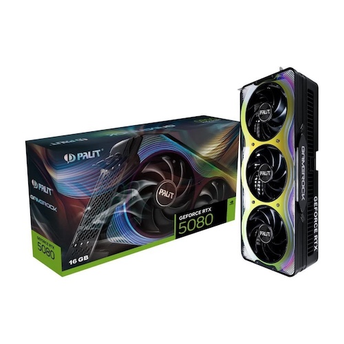 Palit GeForce RTX 5080 GameRock 16GB GDDR7 高端独立游戏显卡 – 85折优惠！