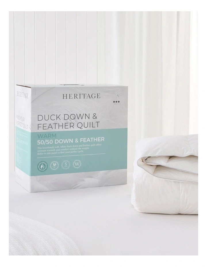 Heritage 50/50 Duck Down and Feather Quilt 鸭绒羽绒被 – 5折优惠！