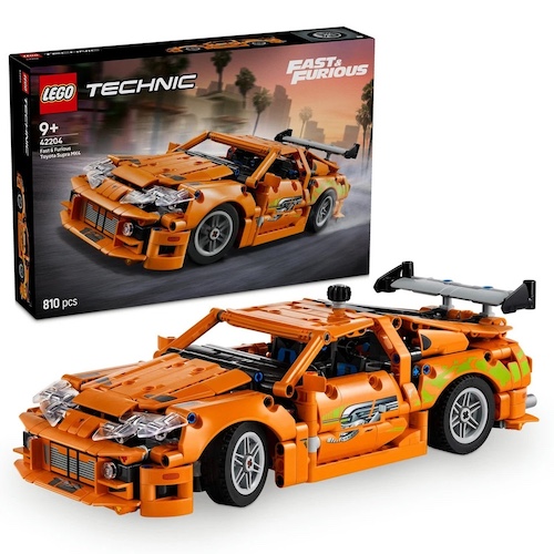 乐高 LEGO 机械组系列 42204 丰田 Supra MK4 速度与激情同款 拼搭积木玩具 – 5折优惠！