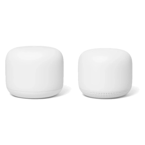 谷歌 Google Nest Wifi 无线智能语音 分布式路由器 2件套（1个路由+1个WiFi点）- 3折优惠！
